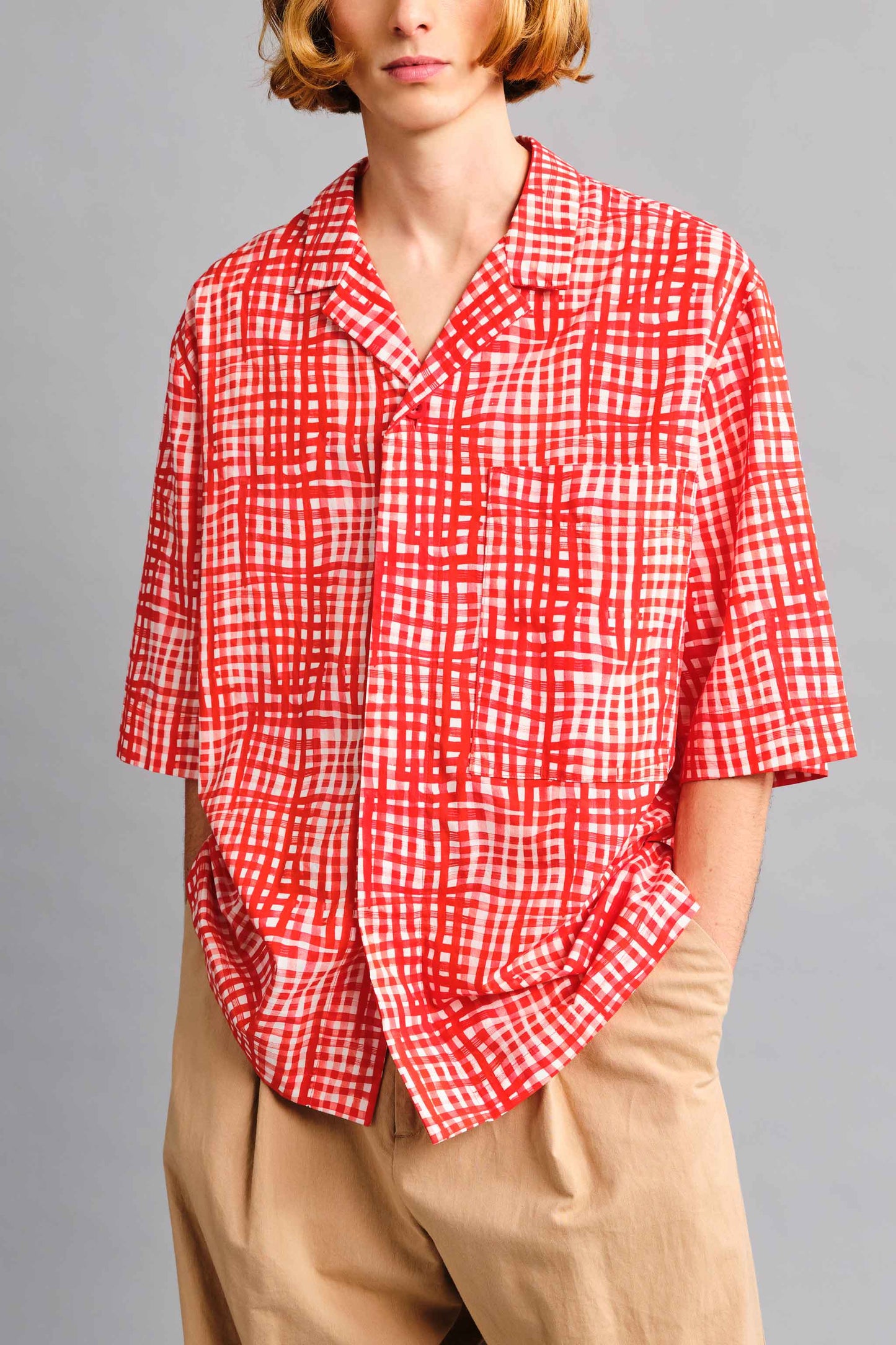 THE LANDSCAPER SHIRT / PAINTED CHECK JAM