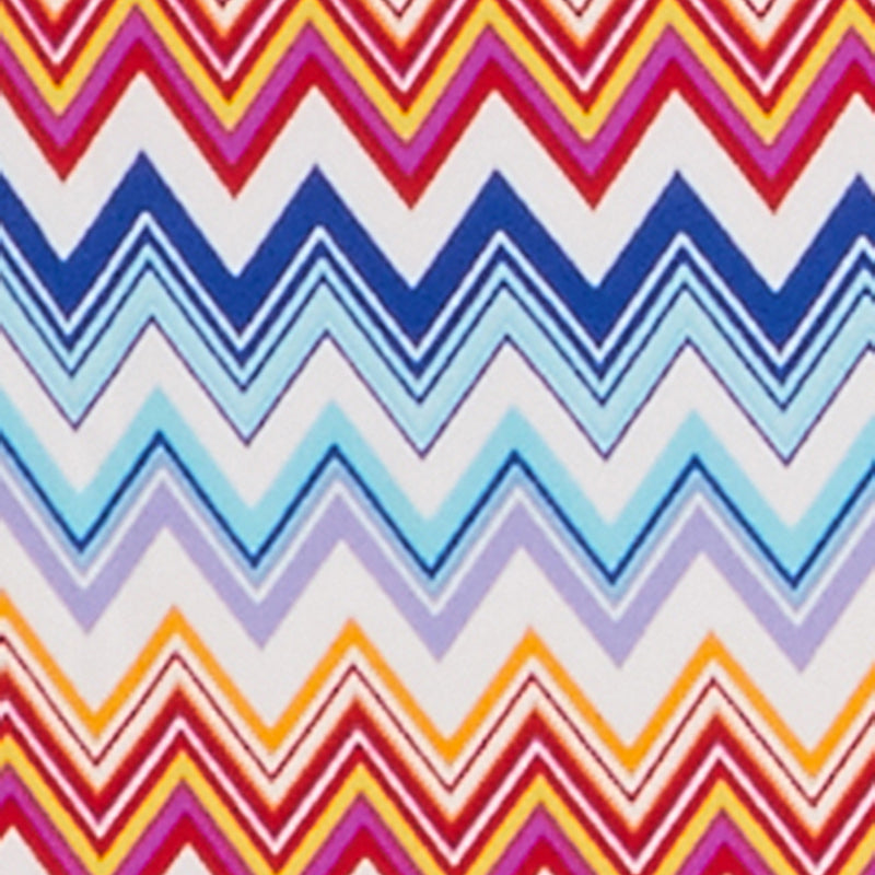 Plus Size Chevron Print Rope Strap Maxi Dress